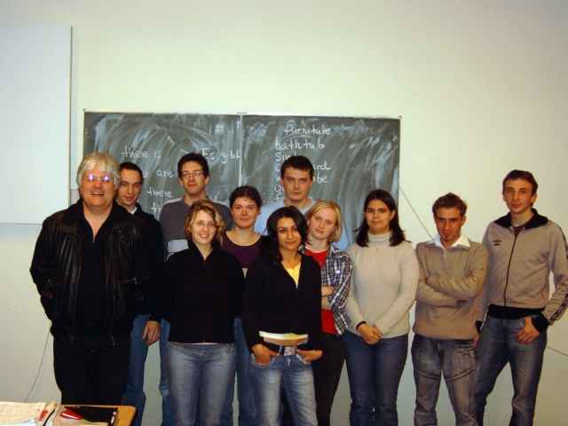 the class and teacher on November 6, 2005